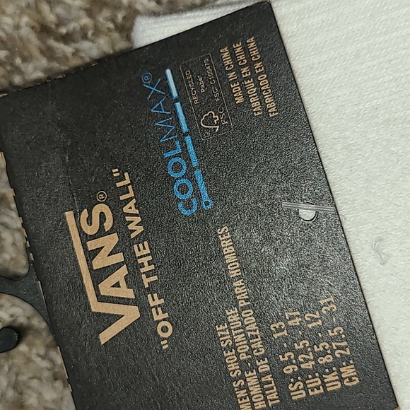 Vans Classic White Crew Socks - Picture 2 of 4